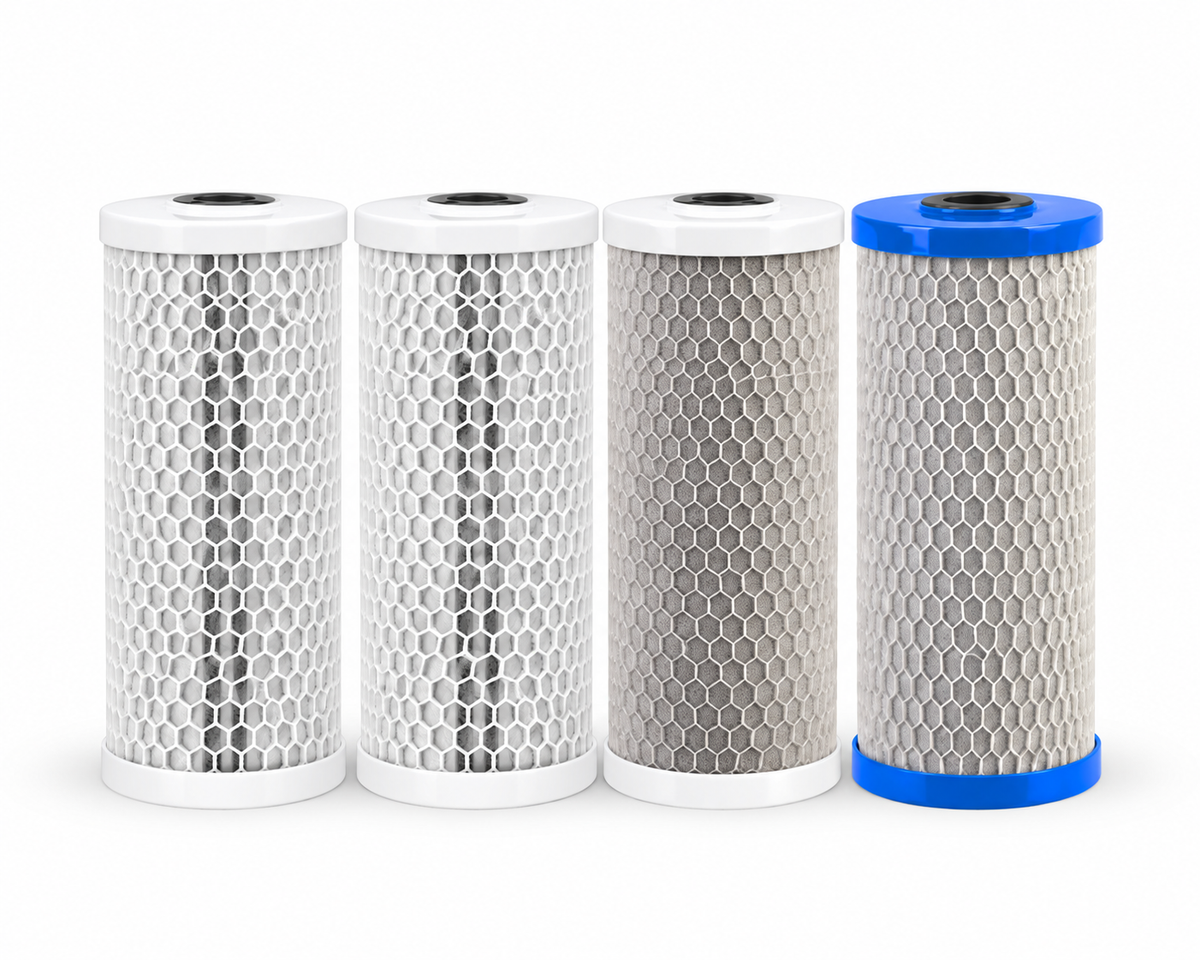 Filter Replacement Pack – 10-Inch System (4 Filters)