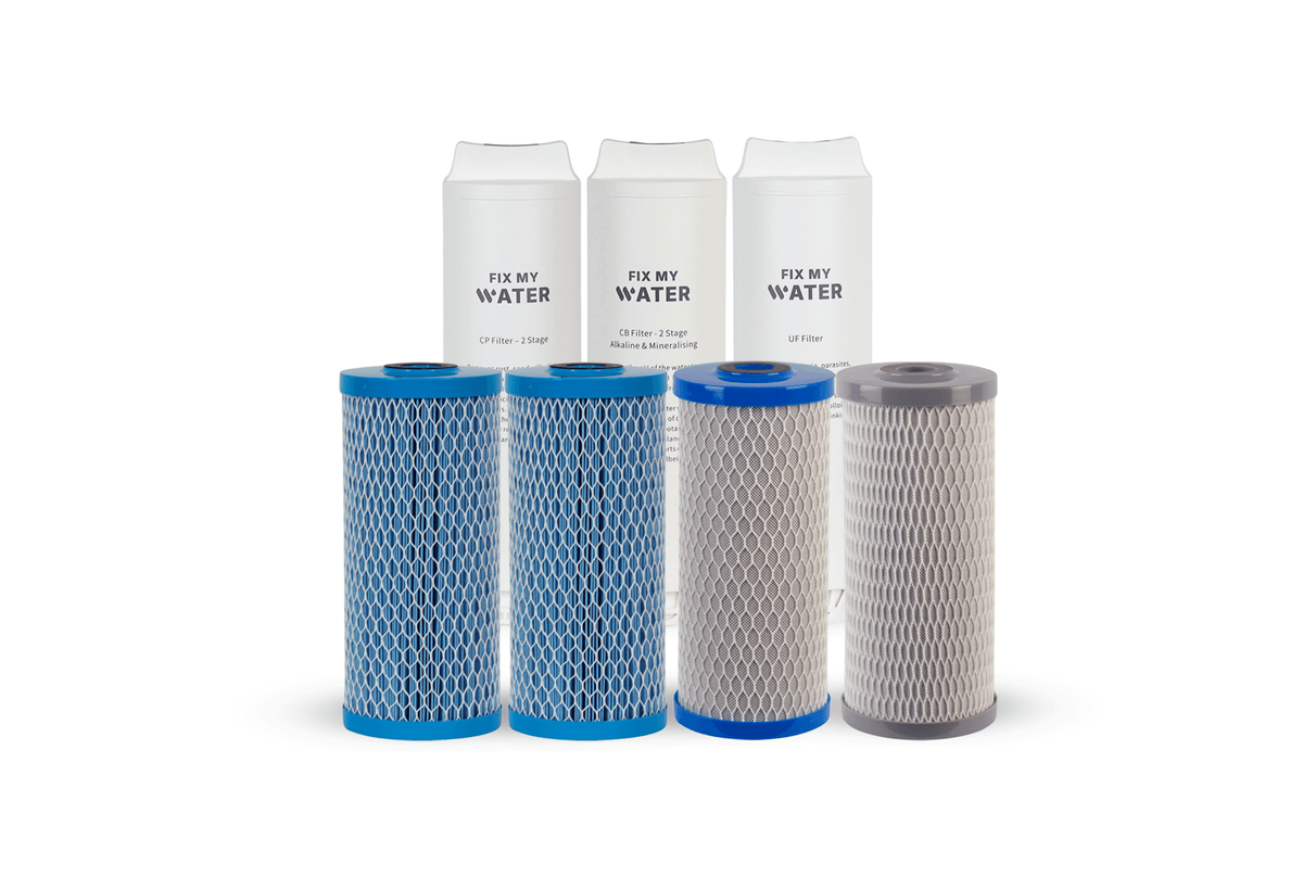 Filter Replacement Bundle - 10-inch System + RO (7 Filters)