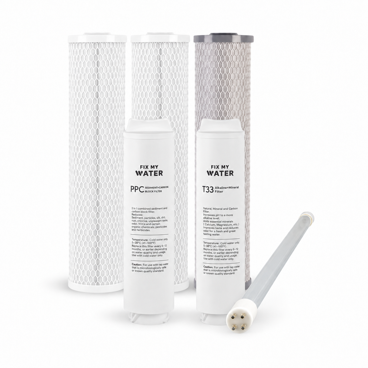 Filter Replacement Bundle - UV 20-Inch System + RO (1st/Odd Years)