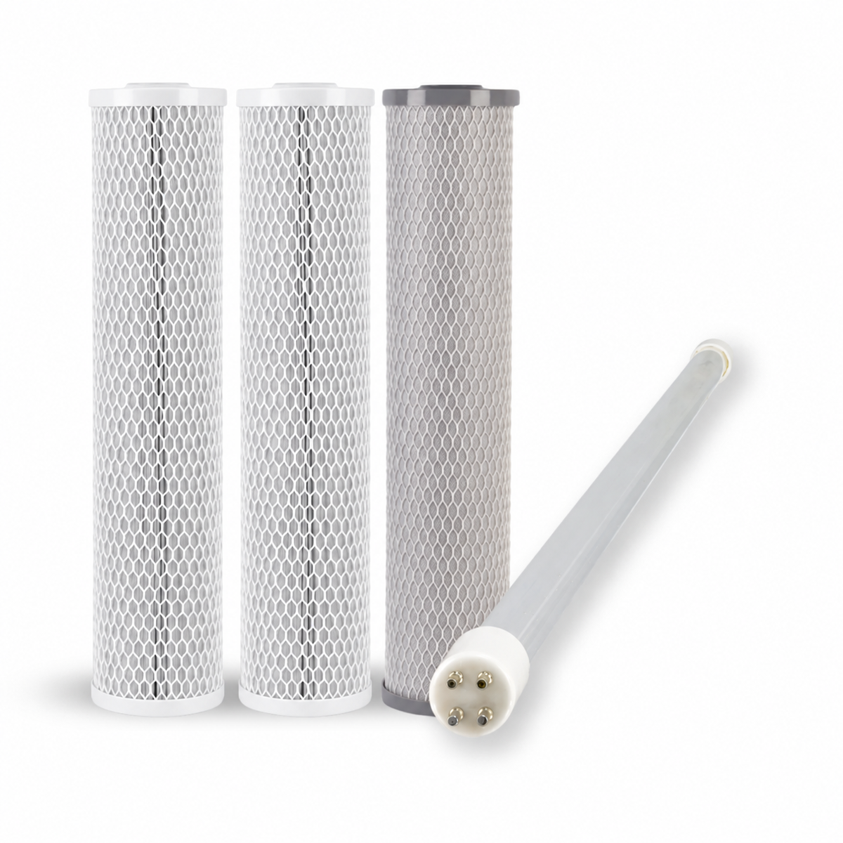 Filter Replacement Pack - UV 20-Inch (3 Filters + UV Bulb)