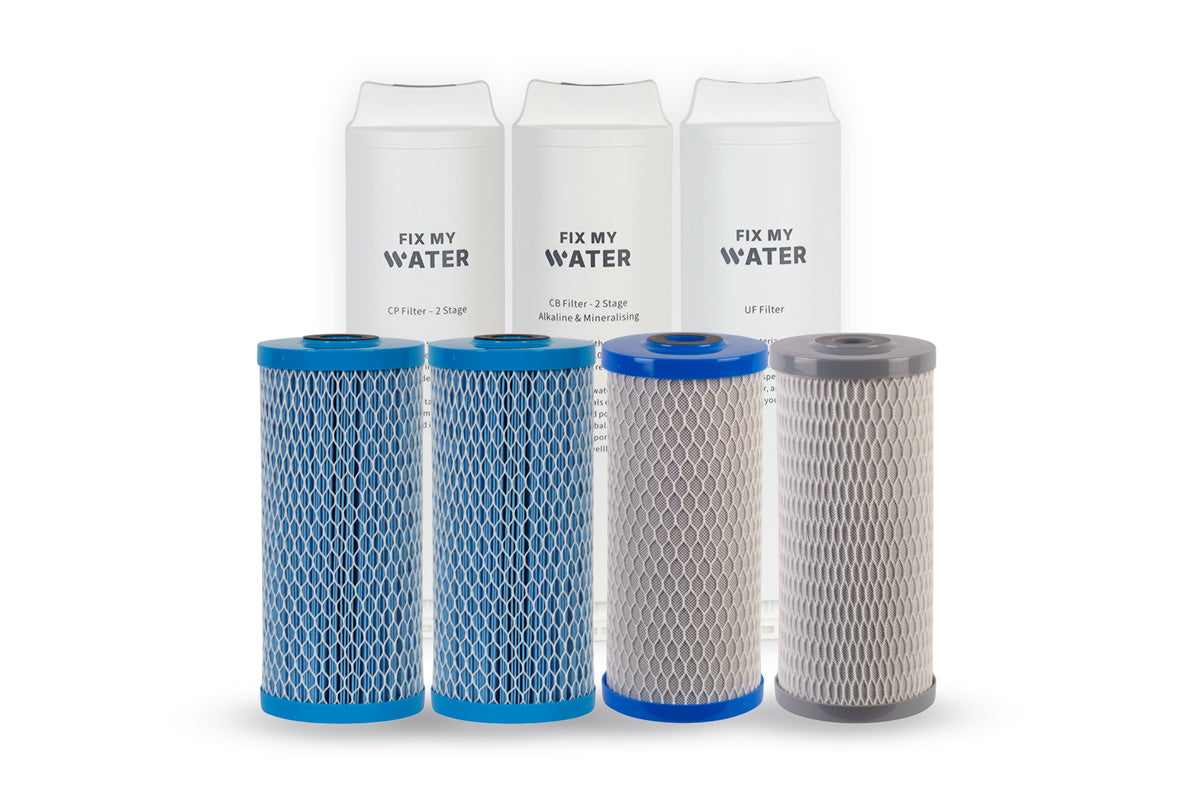 Filter Replacement Bundle - 10-inch System + UF (7 Filters)