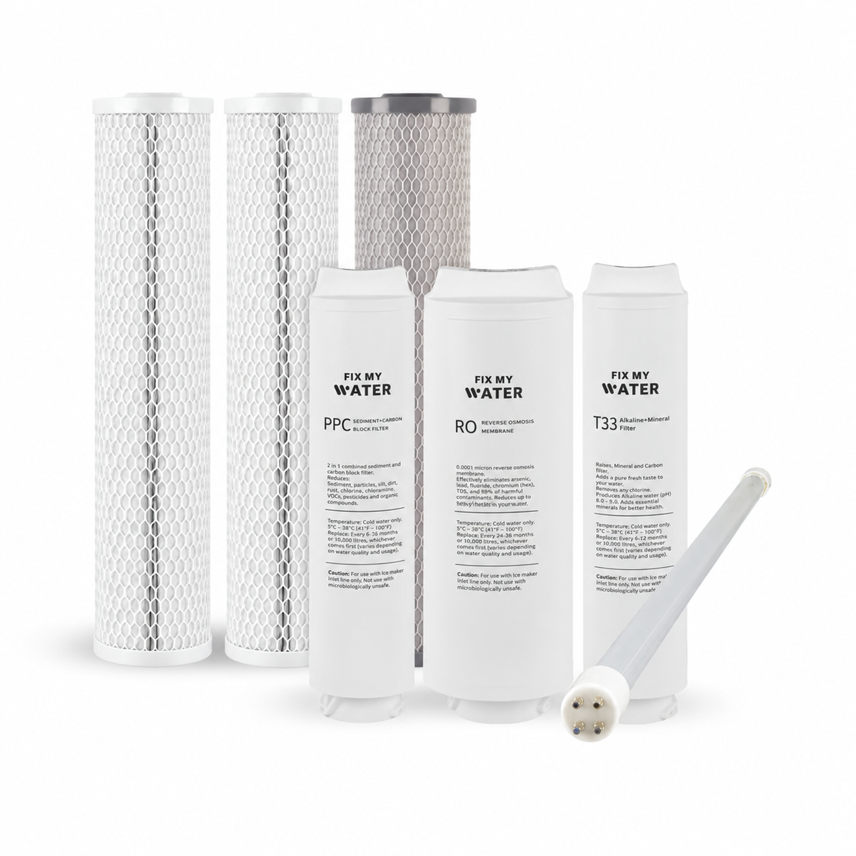 Filter Replacement Bundle - UV 20-Inch System + RO (2nd/Even Years)